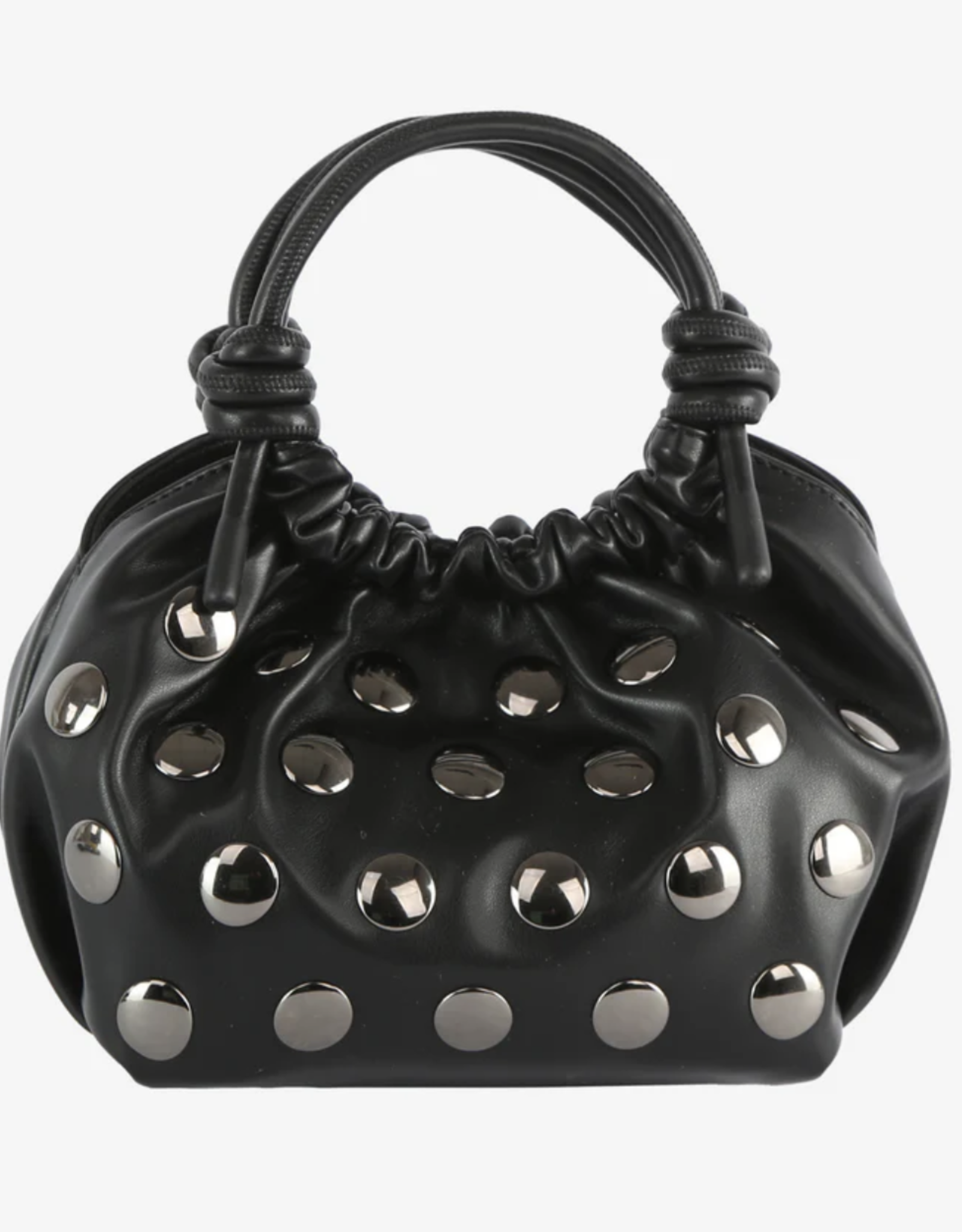 HVISK Handtas  'Jolly Soft Structure Studs' - Black - Hvisk