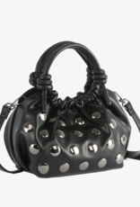 HVISK Handtas  'Jolly Soft Structure Studs' - Black - Hvisk