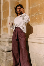 Monré Broek 'Renee' - Bordeaux -  Monré
