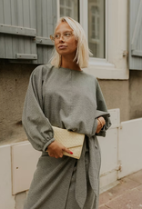 Monré Rok 'Joelle' - Tweed Fabric Grey - Monré