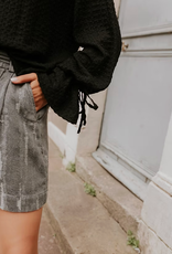 Monré Blouse 'Lucy' - Zwart - Monré