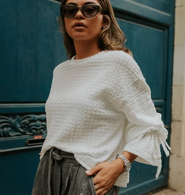 Monré Blouse 'Lucy' - Wit - Monré