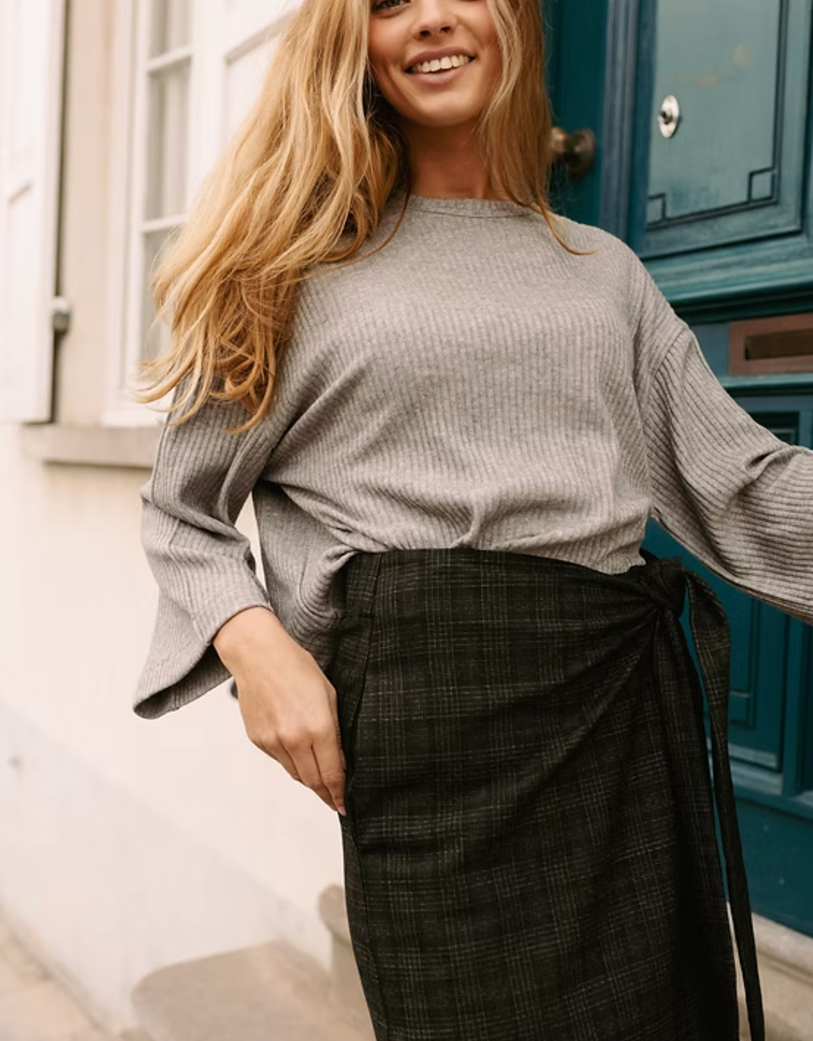 Monré Pull 'Aimee' - Grey - Monré