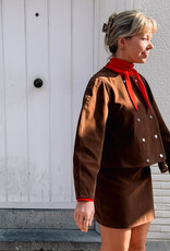 The Tiny Big Sister Rok 'Suede' - Dark Brown  - The Tiny Big Sister The Tiny Big Sister Rok 'Suede' - Dark Brown  - The Tiny Big Sister