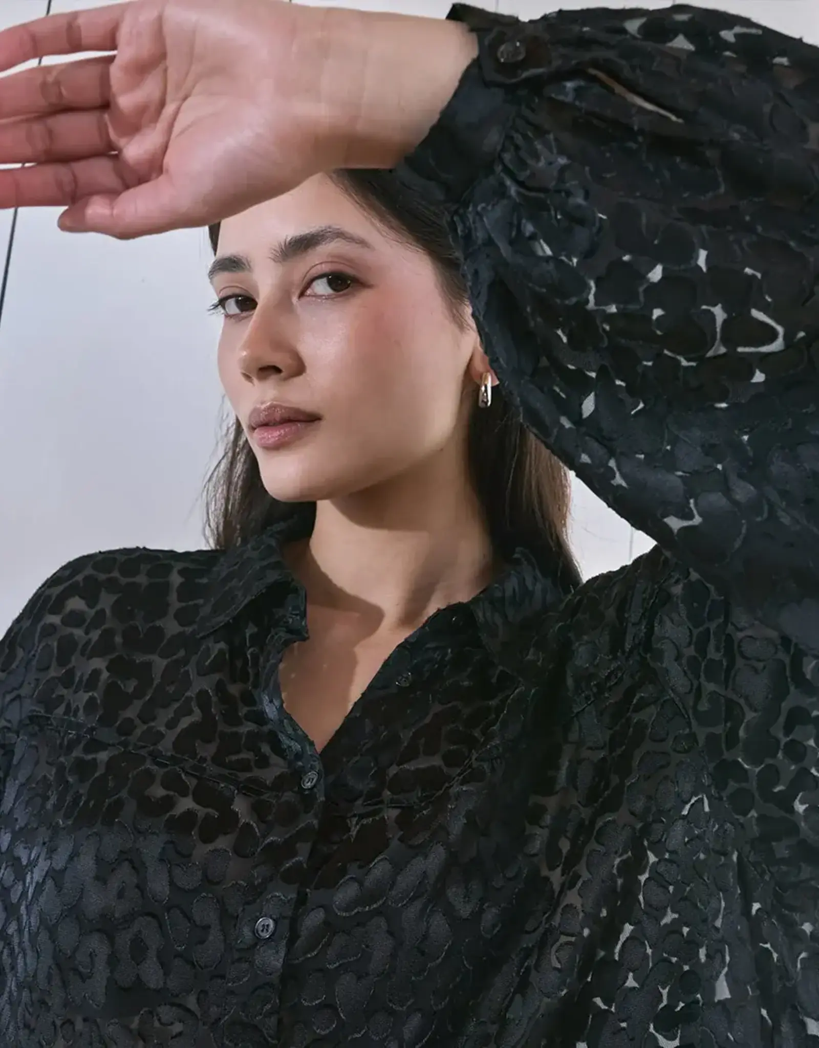 Another Label Blouse 'Ilana' - Black - Another-Label