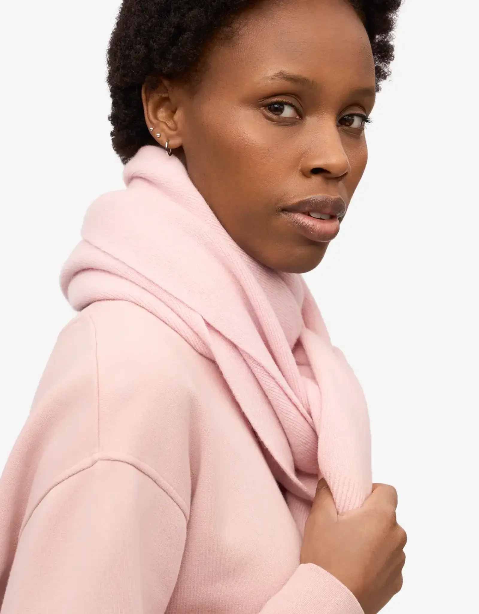 Colorful Standard Sjaal 'Merino Wool' - Faded Pink - Colorful Standard