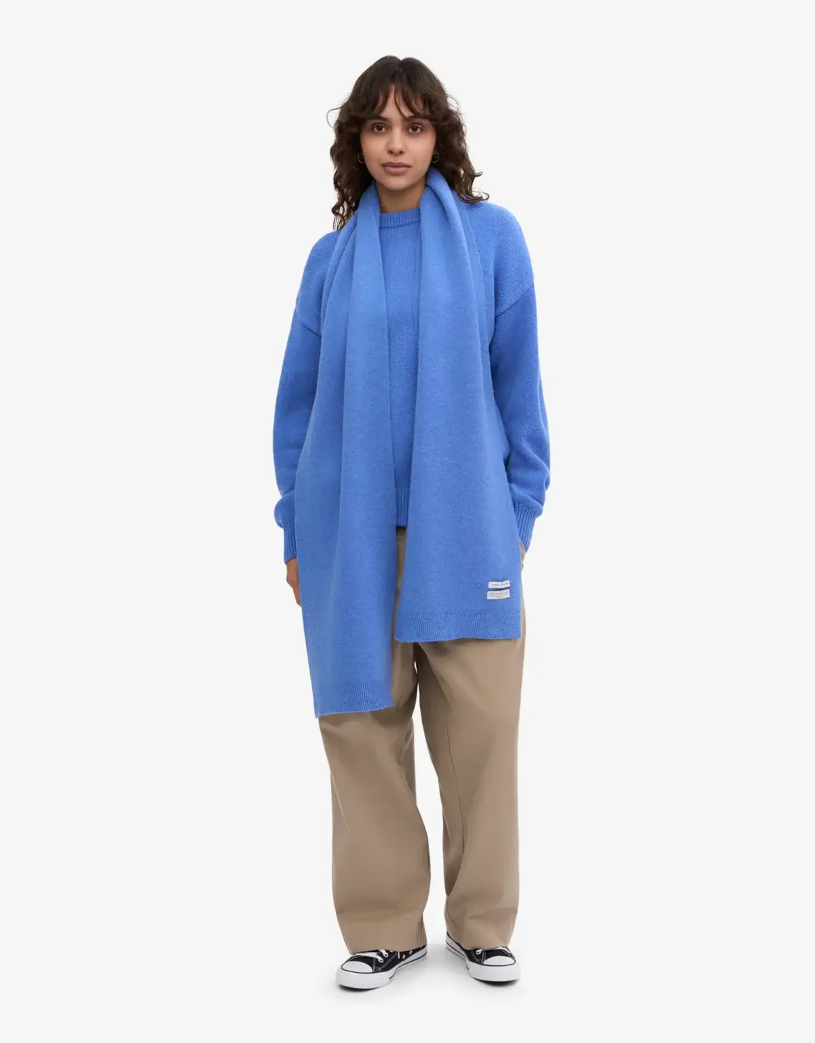 Colorful Standard Sjaal 'Merino Wool' - Pacific Blue - Colorful Standard