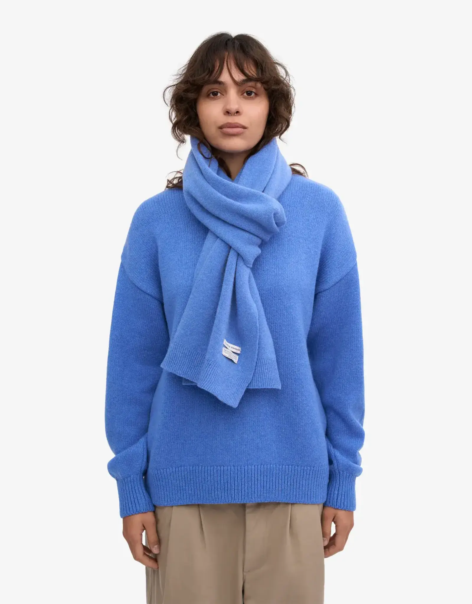 Colorful Standard Sjaal 'Merino Wool' - Pacific Blue - Colorful Standard