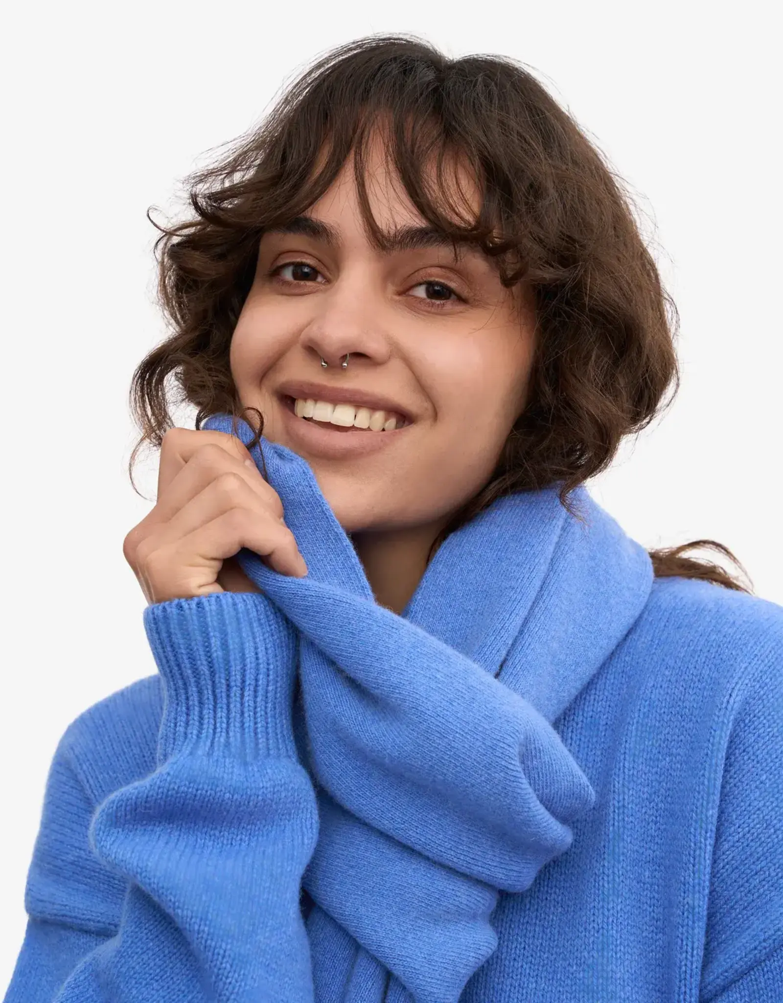 Colorful Standard Sjaal 'Merino Wool' - Pacific Blue - Colorful Standard