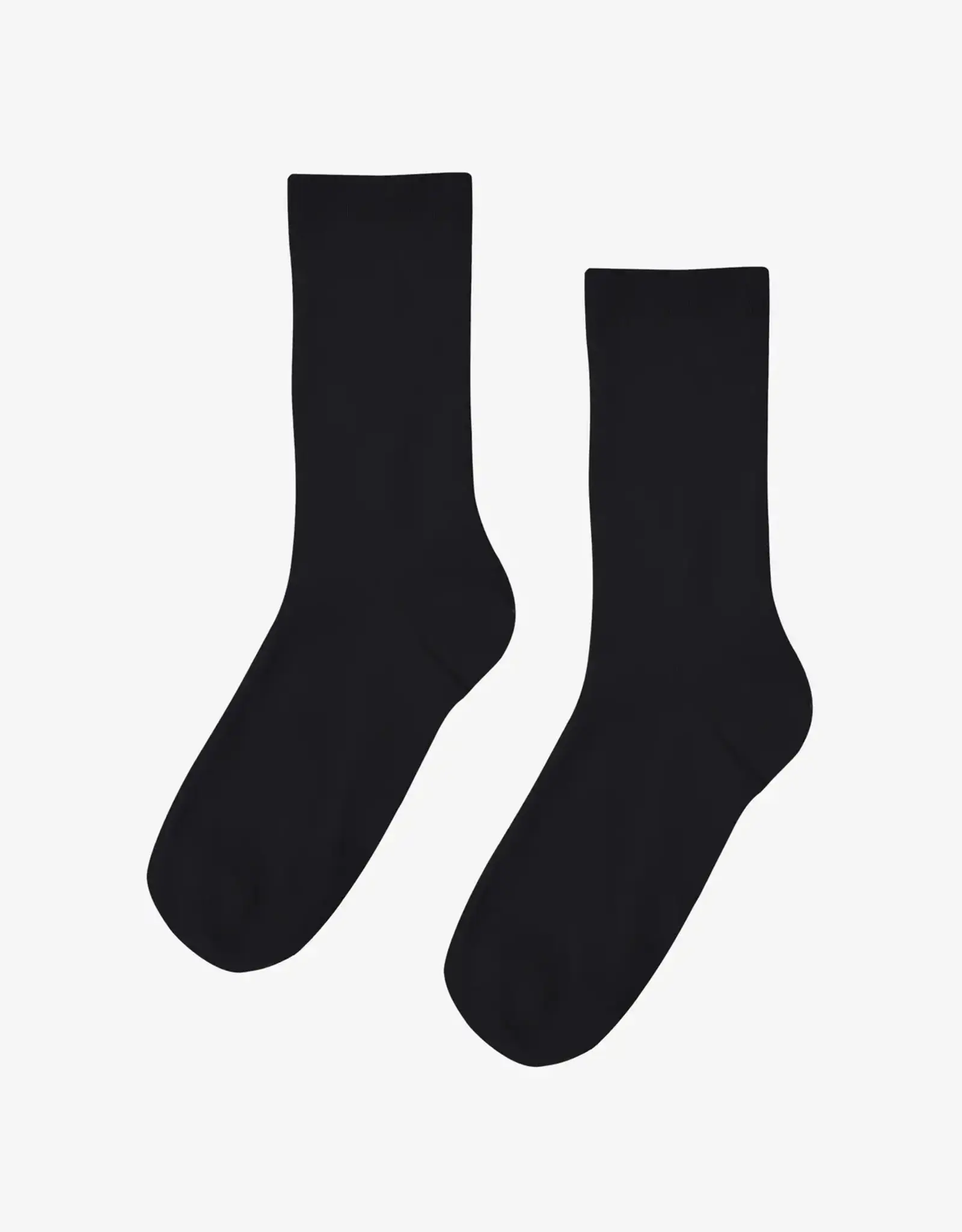 Colorful Standard Socks 'Classic Organic' - Deep Black  - Colorful Standard - One Size