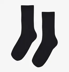 Colorful Standard Socks 'Classic Organic' - Deep Black  - Colorful Standard - One Size