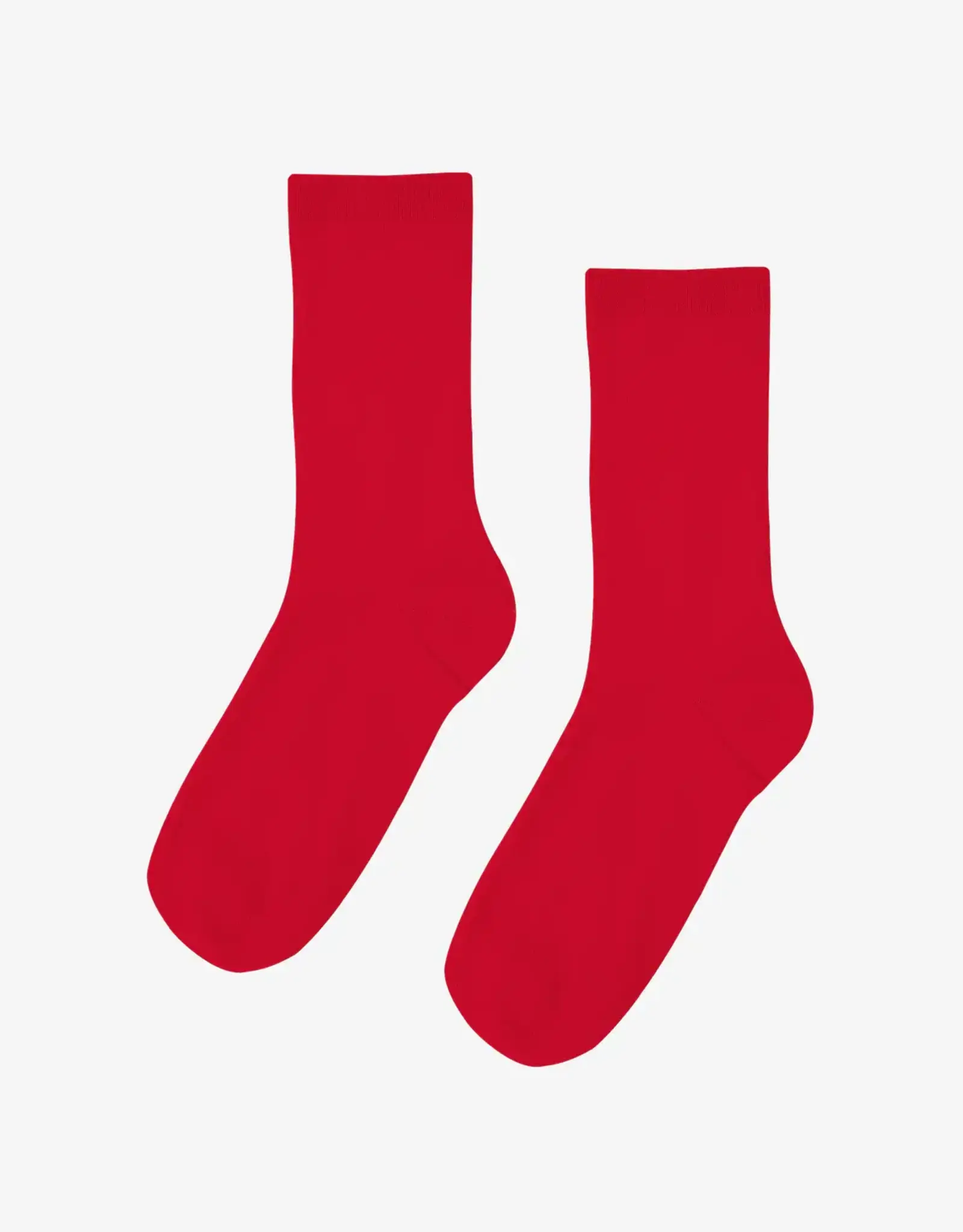 Colorful Standard Socks 'Classic Organic' - Scarlet Red - Colorful Standard - One Size