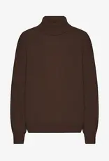 Colorful Standard Pull Merino Wool 'Turtleneck' - Coffee  Brown - Colorful Standard