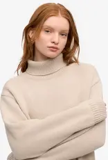 Colorful Standard Pull Merino Wool 'Turtleneck' - Ivory White - Colorful Standard