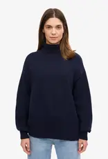 Colorful Standard Pull Merino Wool 'Turtleneck' - Navy Blue - Colorful Standard