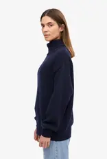 Colorful Standard Pull Merino Wool 'Turtleneck' - Navy Blue - Colorful Standard