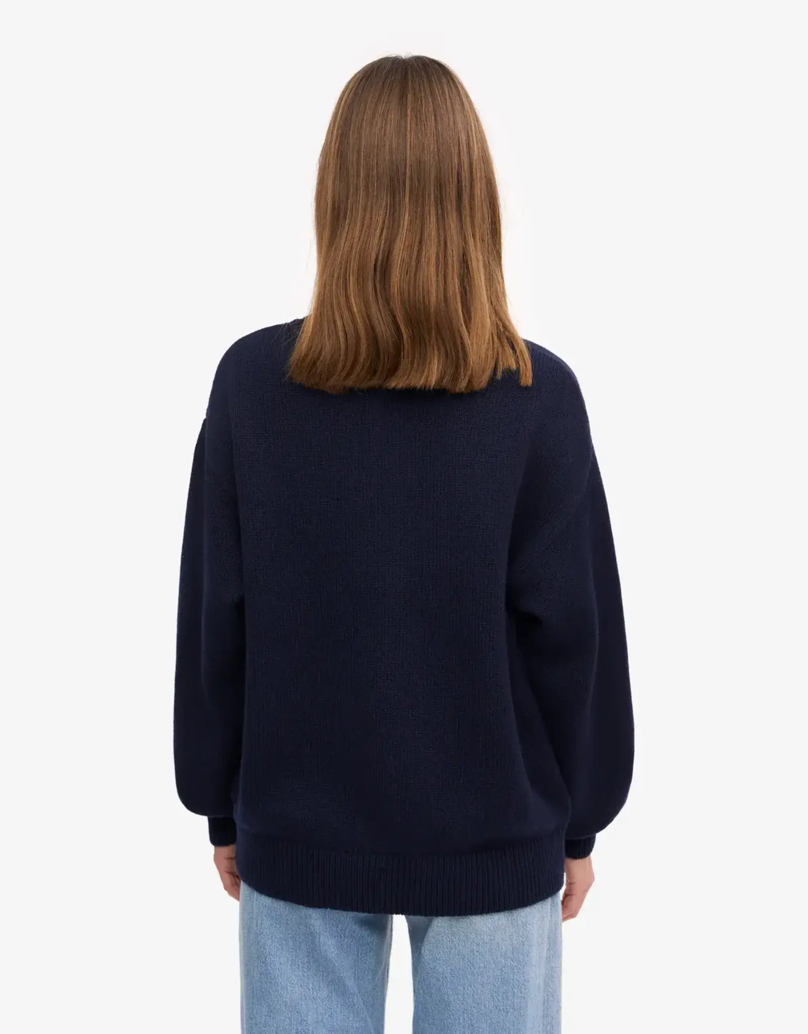 Colorful Standard Pull Merino Wool 'Turtleneck' - Navy Blue - Colorful Standard