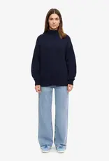 Colorful Standard Pull Merino Wool 'Turtleneck' - Navy Blue - Colorful Standard