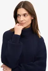 Colorful Standard Pull Merino Wool 'Turtleneck' - Navy Blue - Colorful Standard