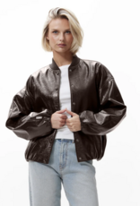 Catwalk Junkie Jacket  'Tuck In Varsity' - Shaved Chocolate - Catwalk Junkie