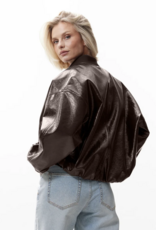 Catwalk Junkie Jacket  'Tuck In Varsity' - Shaved Chocolate - Catwalk Junkie