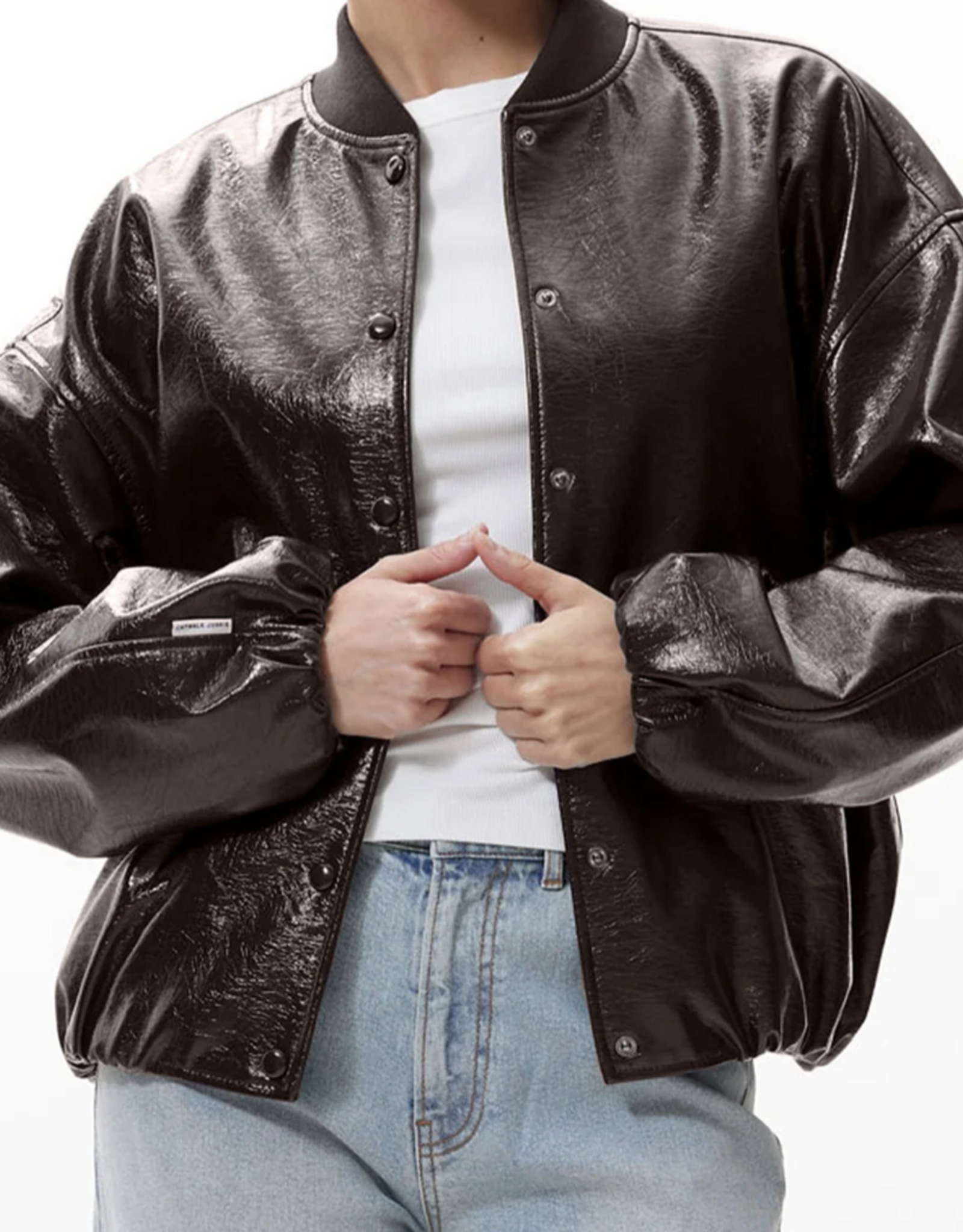 Catwalk Junkie Jacket  'Tuck In Varsity' - Shaved Chocolate - Catwalk Junkie