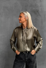 Orfeo - LMK Blouse 'Leon' - Khaki - Orfeo