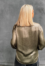 Orfeo - LMK Blouse 'Leon' - Khaki - Orfeo