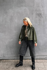 The Golden House Joh Bermuda Jeans 'Elke' - Grey