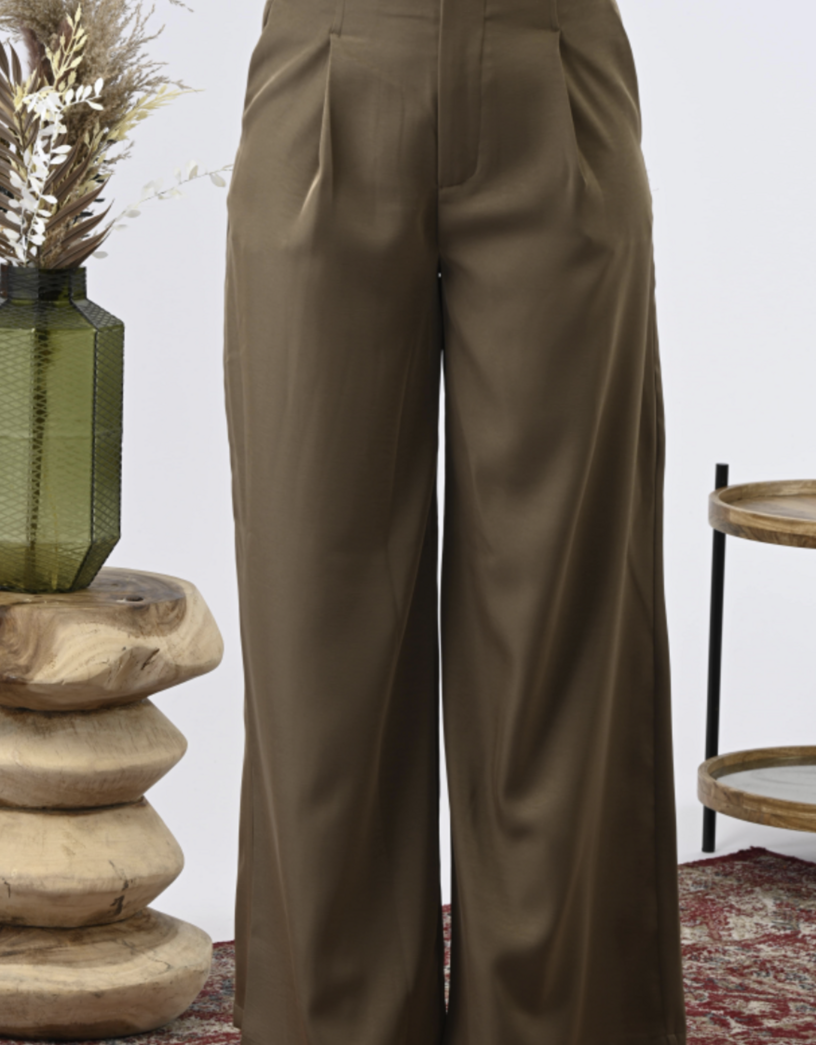 Orfeo - LMK Broek 'Elna' - Khaki - Orfeo