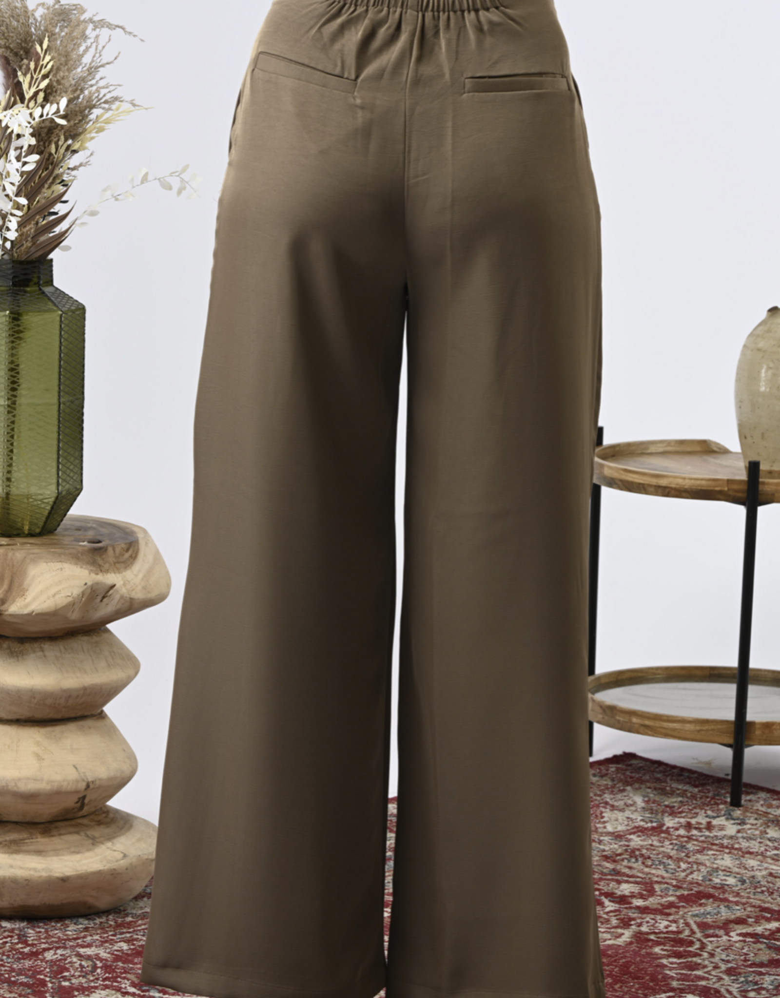Orfeo - LMK Broek 'Elna' - Khaki - Orfeo