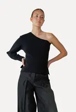 Another Label Pull Shoulder Off 'Nori' - Black - Another Label