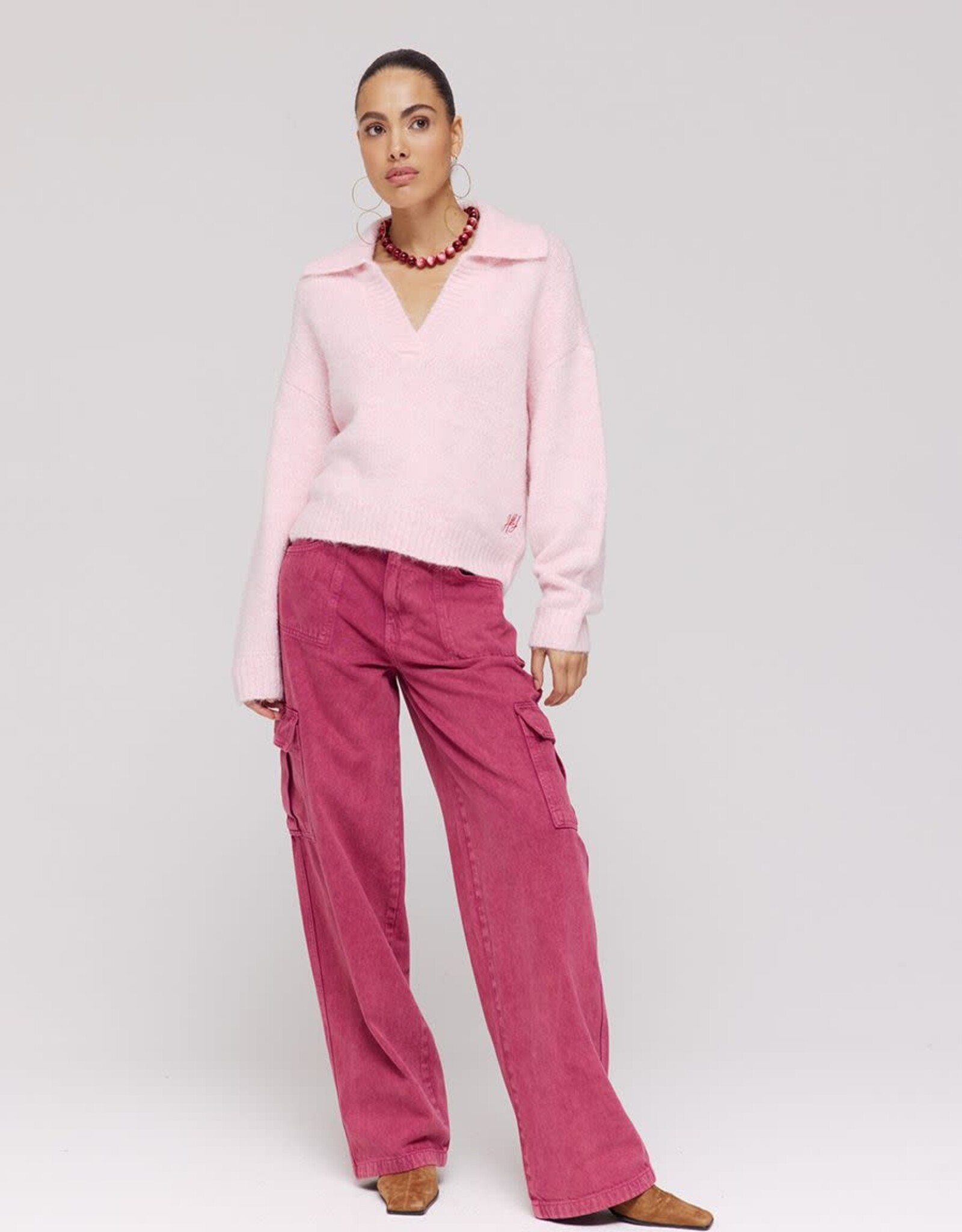 Harper&Yve Jeans 'Dana' - Rouge Pink - Harper&Yve