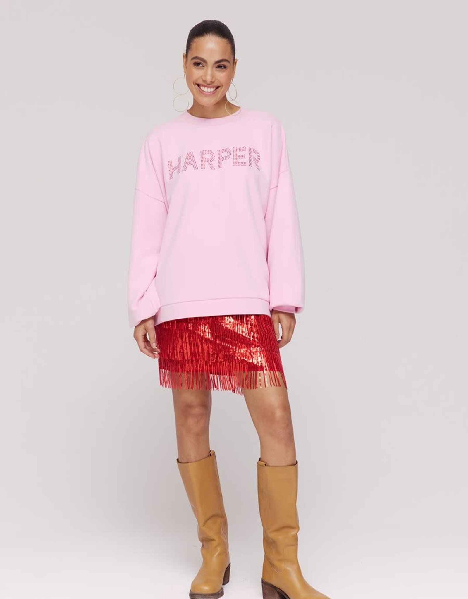 Harper&Yve Sweater 'Rhine' - Cotton Candy - Harper&Yve