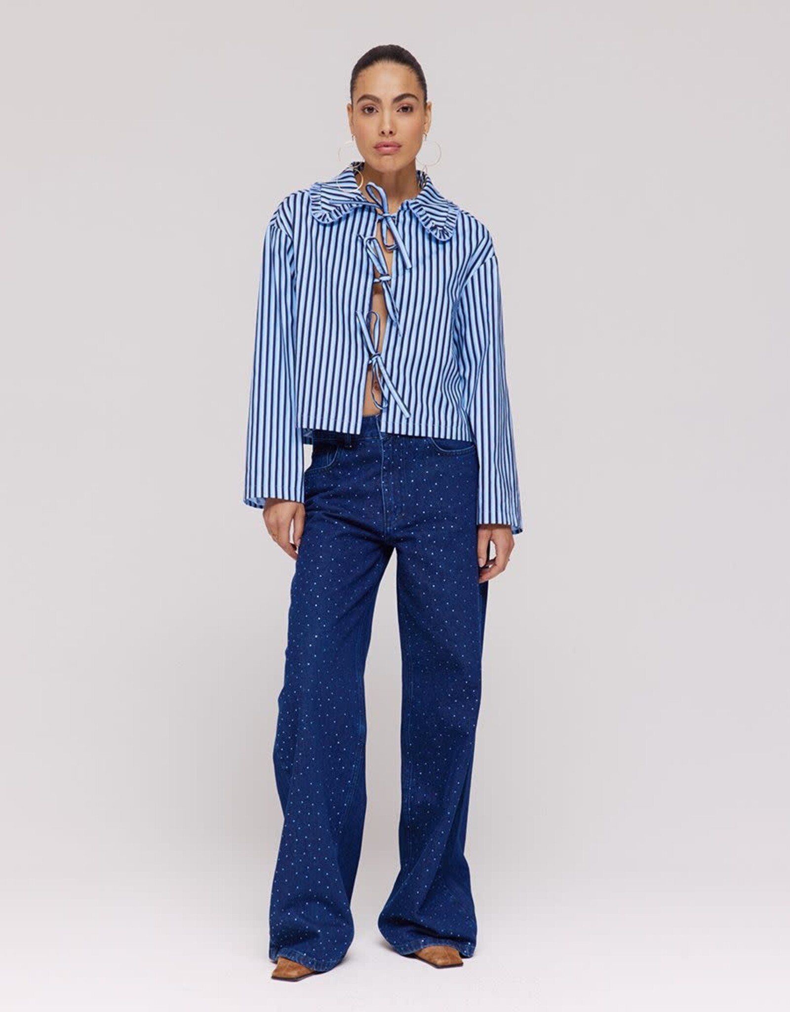 Harper&Yve Broek 'Mayra' - Dark Blue - Harper&Yve