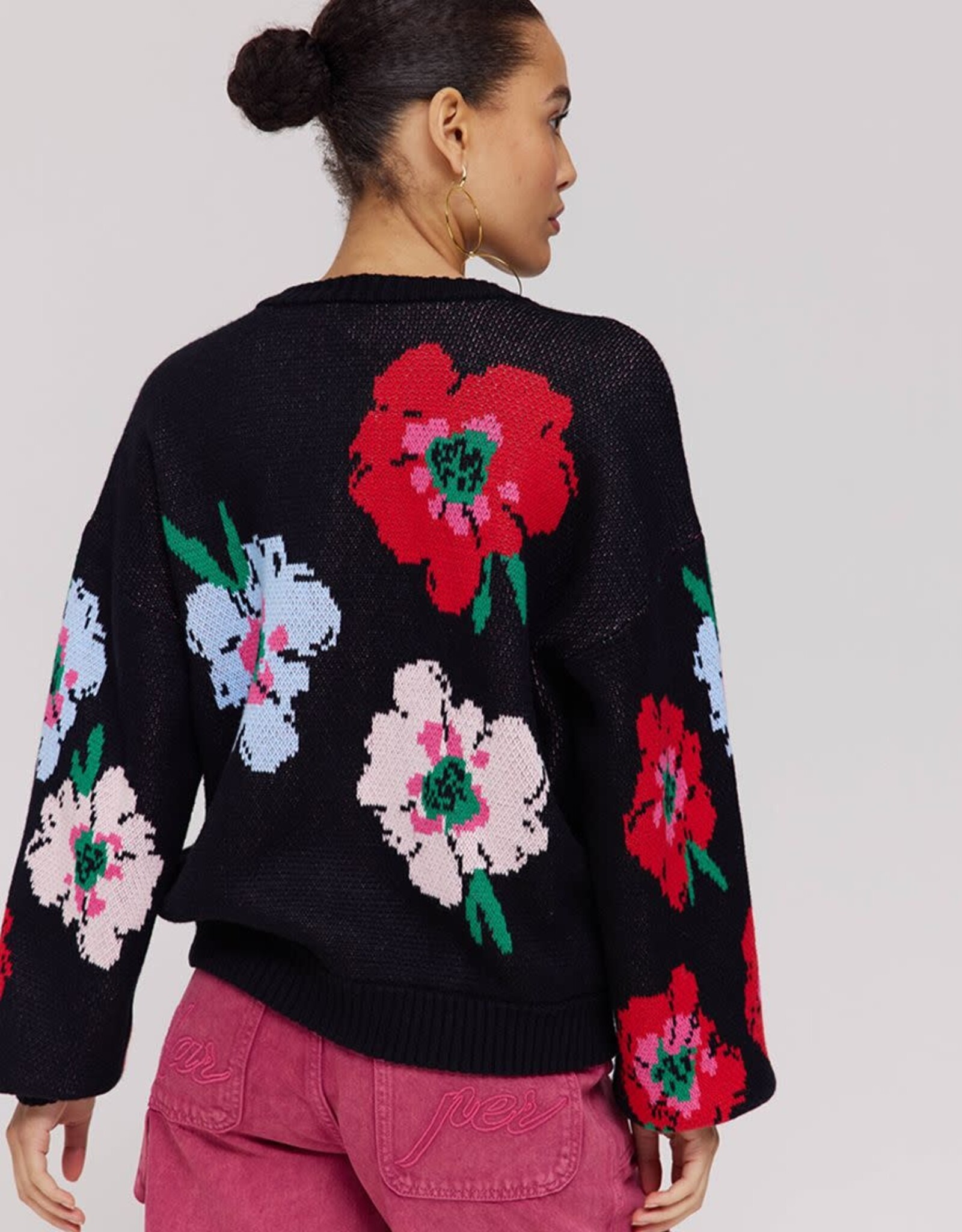 Harper&Yve Cardigan 'Jazz' - Multi Flower - Harper&Yve