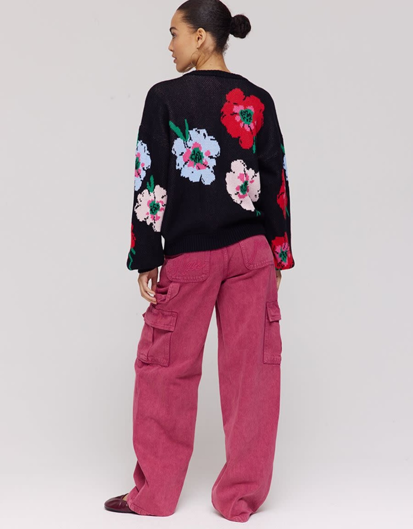 Harper&Yve Cardigan 'Jazz' - Multi Flower - Harper&Yve