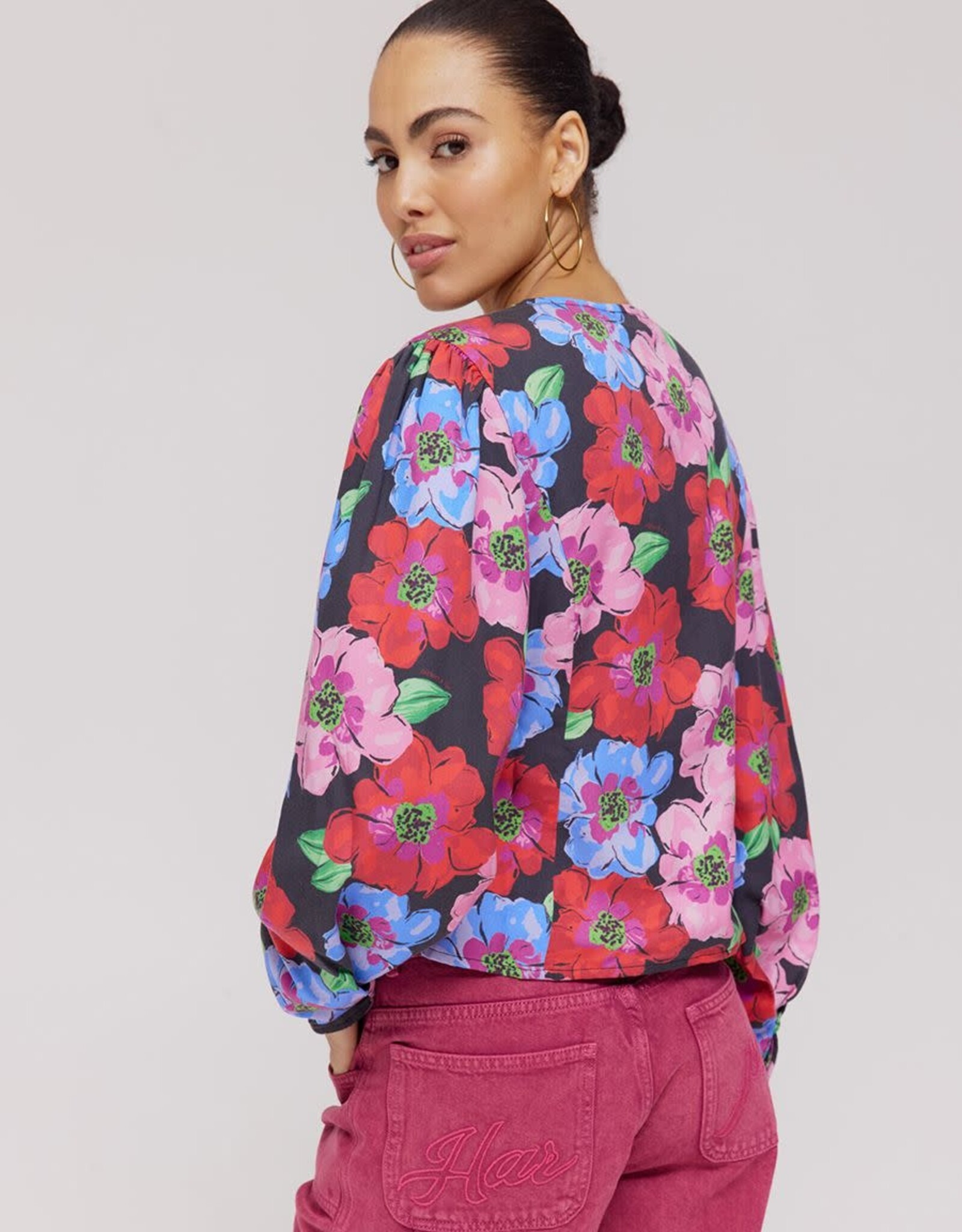 Harper&Yve Blouse 'Cassie' - Multi Flower - Harper&Yve