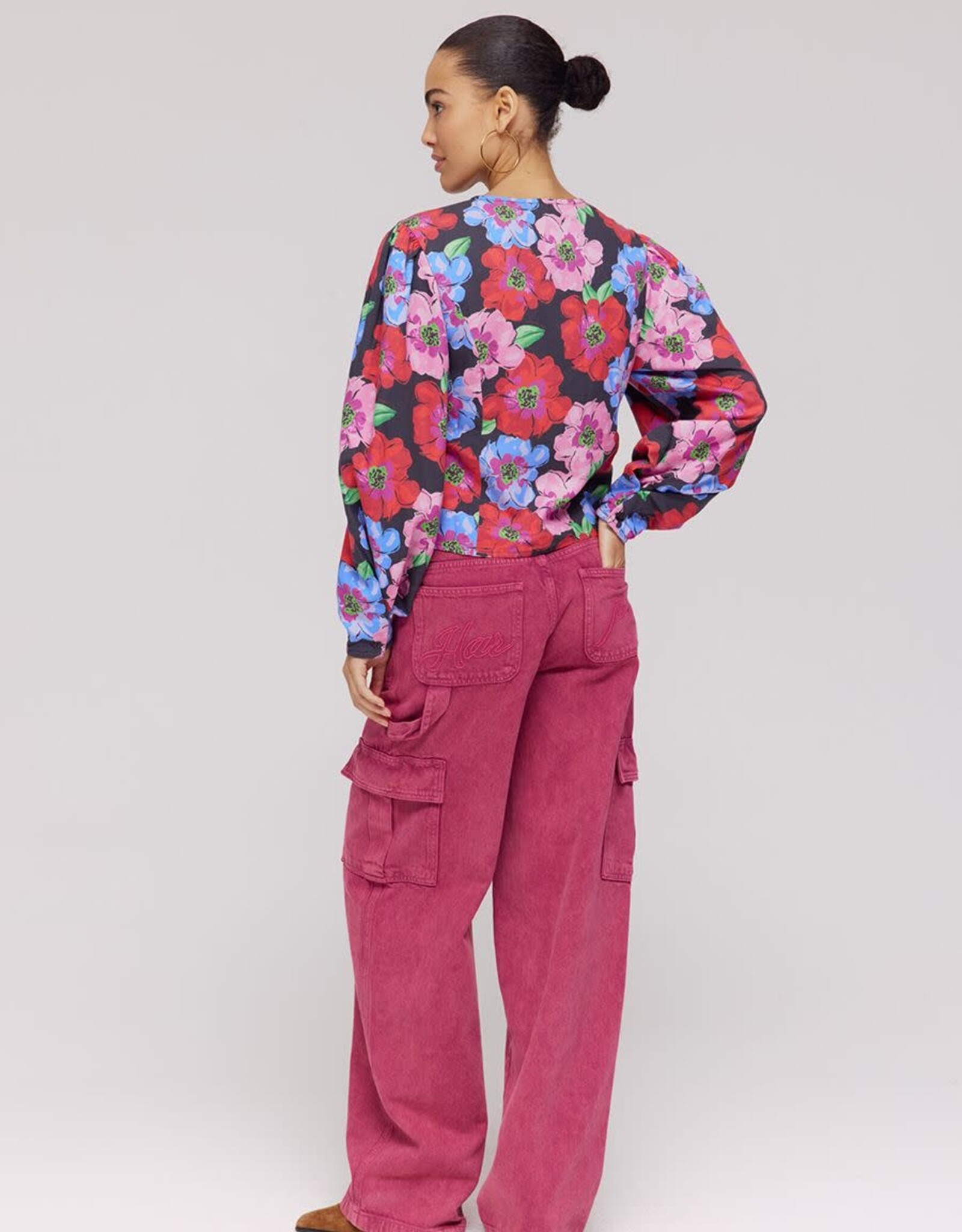 Harper&Yve Blouse 'Cassie' - Multi Flower - Harper&Yve