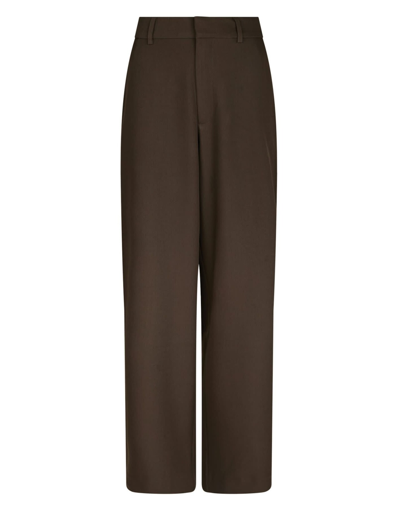 Broek Structure 'Emmet' - Dark Brown - Neo Noir
