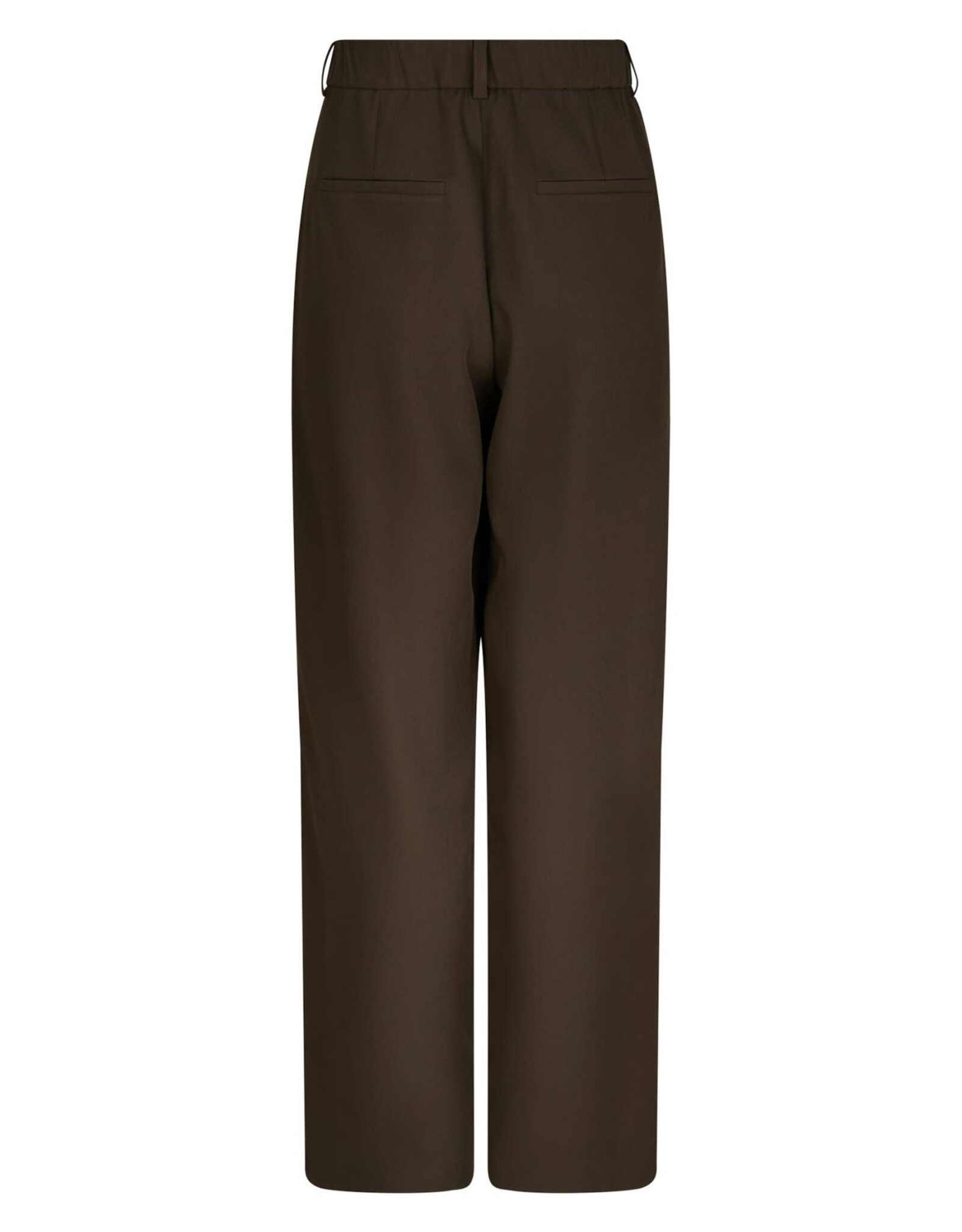 Broek Structure 'Emmet' - Dark Brown - Neo Noir