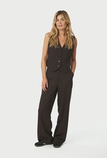 Broek Structure 'Emmet' - Dark Brown - Neo Noir