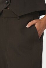 Broek Structure 'Emmet' - Dark Brown - Neo Noir