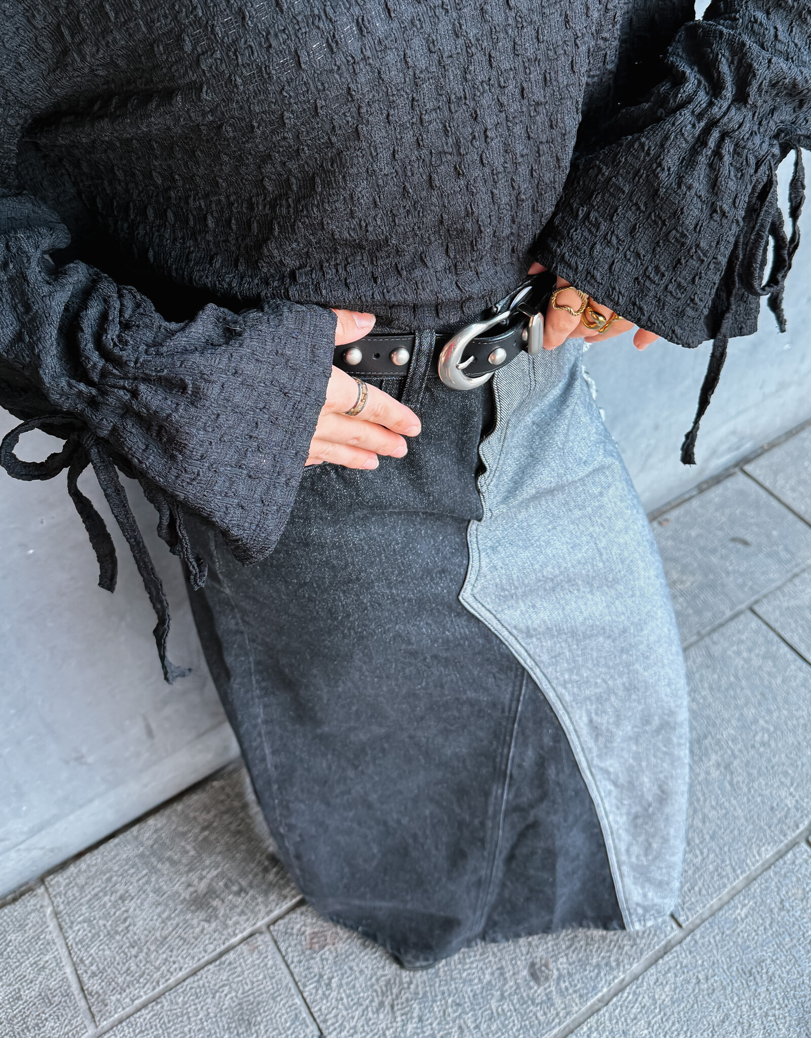 The Golden House - Garc Rok Jeans 'Tara' - Nero