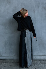 Monré Blouse 'Lucy' - Zwart - Monré