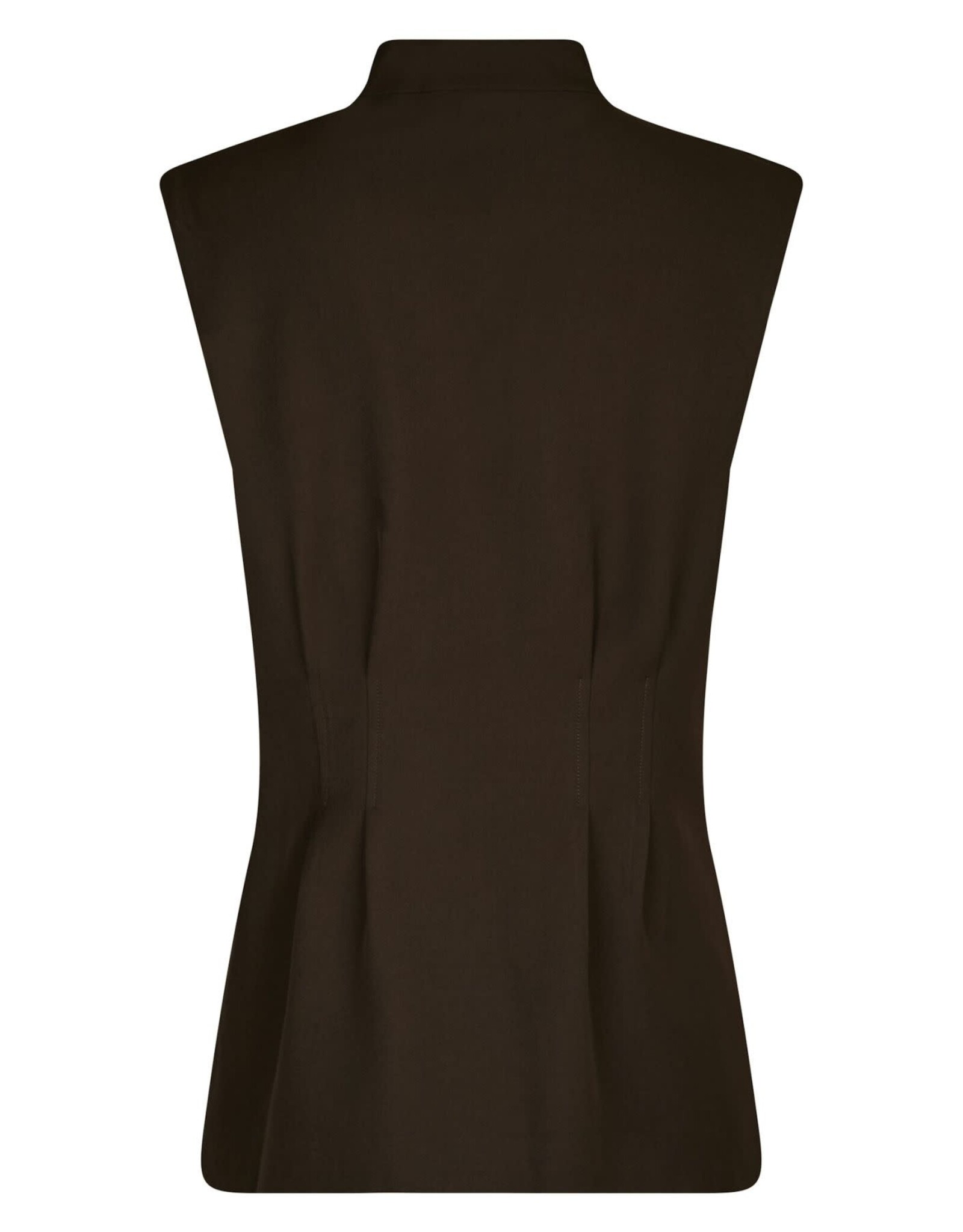 Waistcoat 'Finna' - Dark Brown - Neo Noir