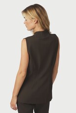 Waistcoat 'Finna' - Dark Brown - Neo Noir