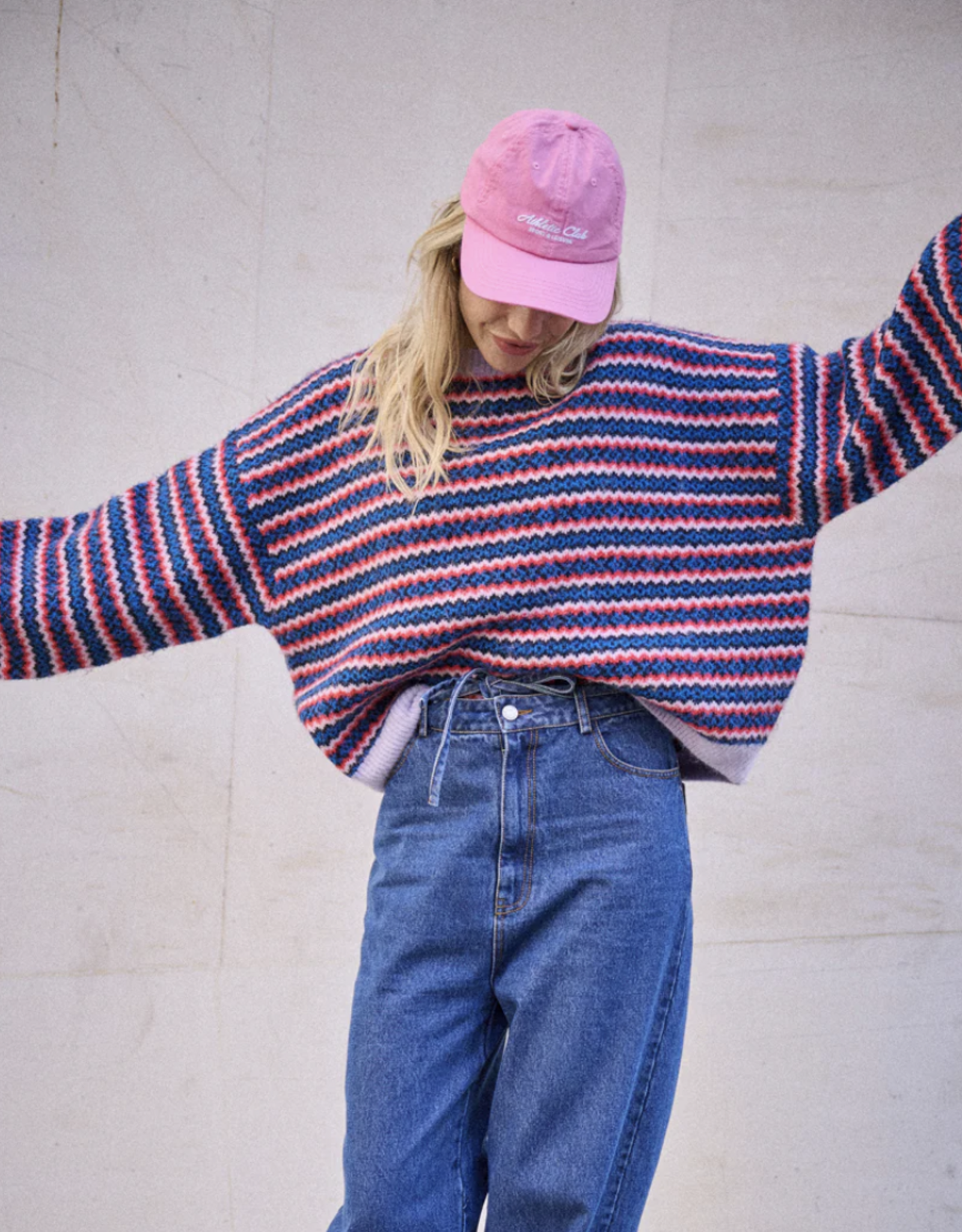 Laure+Max Pull 'Maelys' - Rayures Multico - Laure+Max