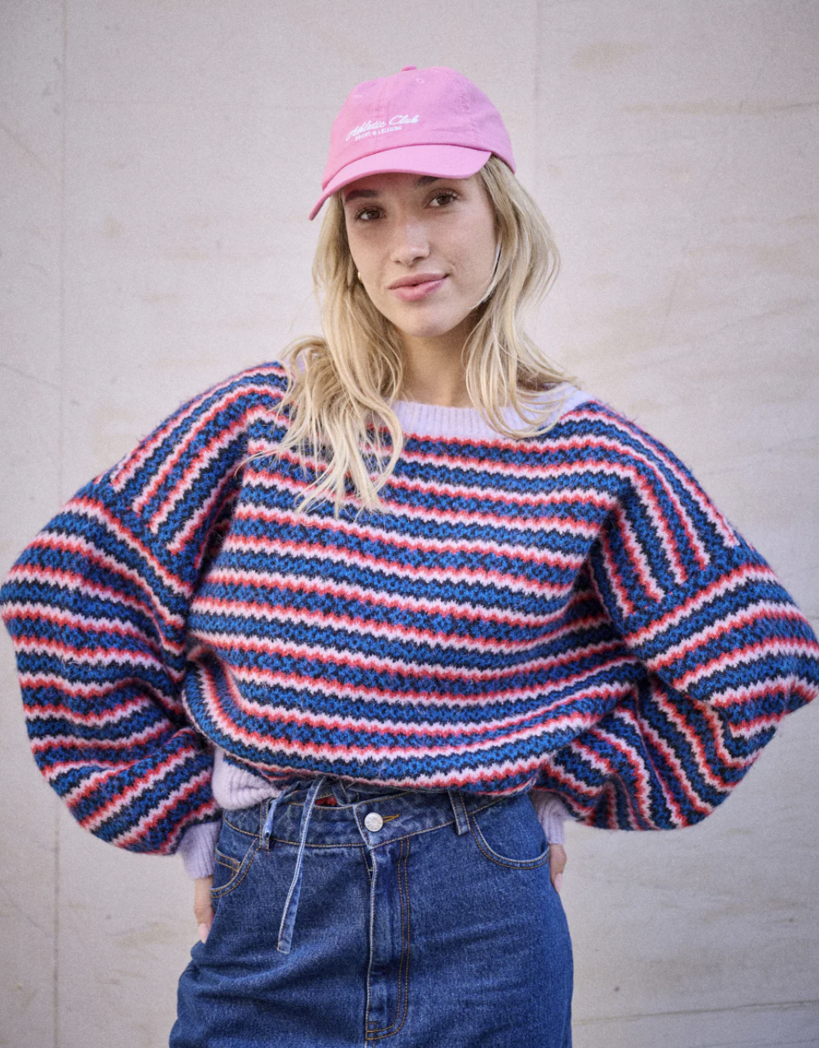 Laure+Max Pull 'Maelys' - Rayures Multico - Laure+Max