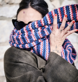 Laure+Max Sjaal 'Alysse' - Rayures Multico  - Laure+Max TU